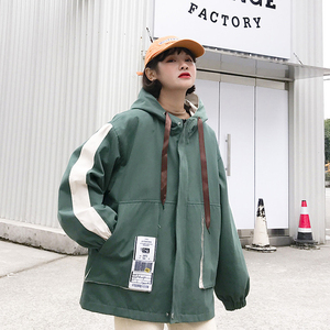 早春新款工装学生bf棒球服