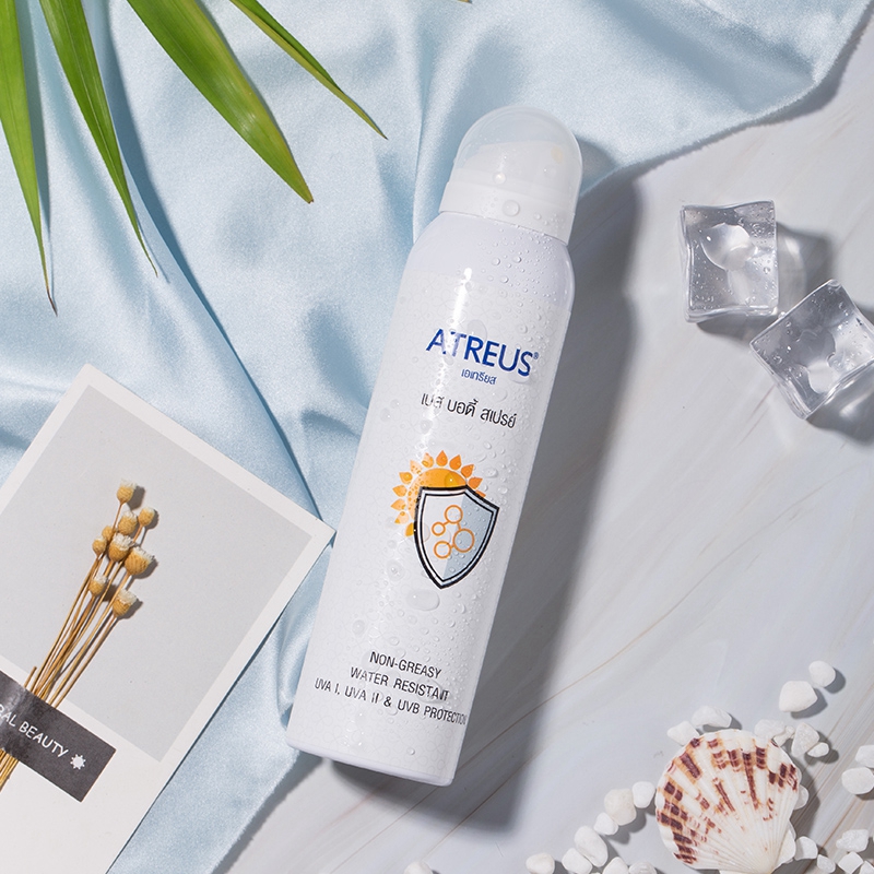 牛奶防曬噴霧女脖子隔離霜防水紫外線 學生黨 spf50 泰國 atreus 牛奶防曬噴霧女脖子隔離霜防水紫外線 學生黨 spf50 泰國 atreus