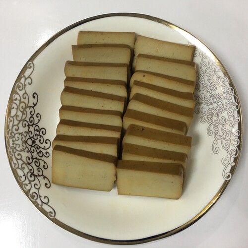 恩施利川特产素卤百叶五香干豆腐干仿荤食品纯火锅涮锅400克每袋 - 图0