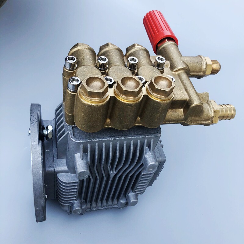 上海淼霸mb-2208清洗机泵头商用全自动220v洗车机高压水枪泵配件