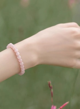 女款招桃花天然粉水晶