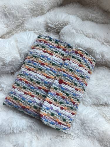 轻便携产检收纳册孕妇怀孕软布可卷A4A5孕检报告单子证件活页收纳 - 图0