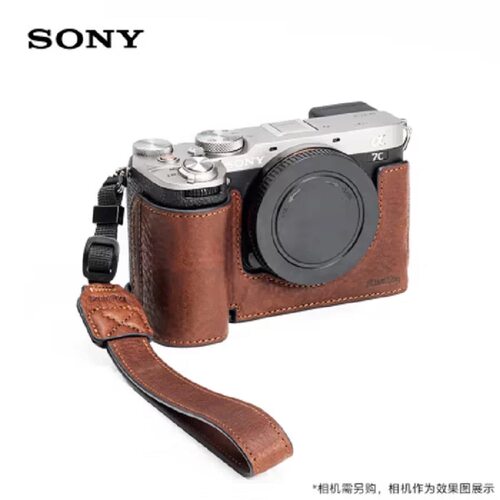 索尼A7C2/A7CR斯莫格联名相机保护套相机包便捷底座专用皮套配件 - 图3