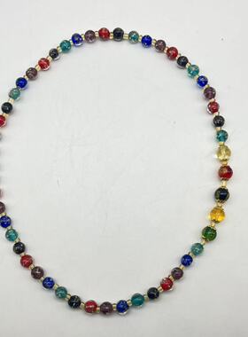 琉璃+五路财神多圈手串