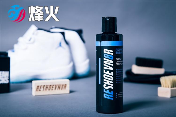 烽火体育 Reshoevn8r洗鞋神器8oz&2oz+brush Solution清洁保养液-图0