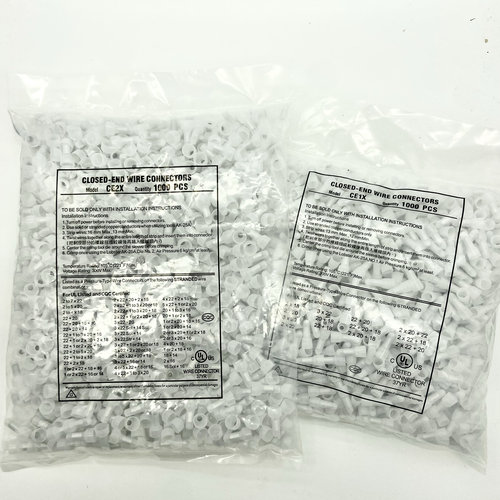 尼龙压线帽紫铜阻燃奶嘴750度耐高温快速接线头电线连接器闭端子 - 图1