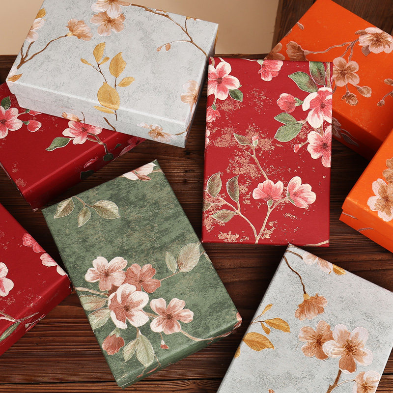 高级感新中式国风首饰收纳盒古风绒花发簪包装盒宋锦发夹高档礼盒,淘宝优惠券,粉丝福利购,淘宝优惠卷