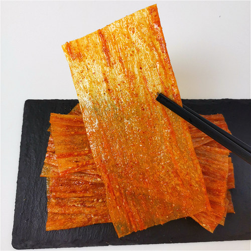 萍乡特产花蝴蝶辣条80后儿时麻辣豆皮零食怀旧手撕老式大辣片解馋 - 图1