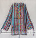 Nepalese stand collar embroidered drawstring cotton and linen fat shirt