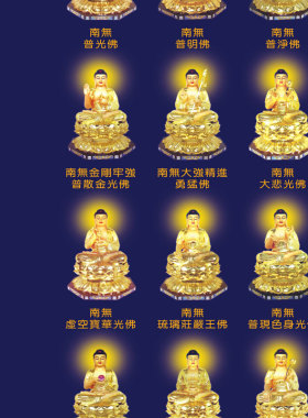 八十八大势至观世音菩萨画像
