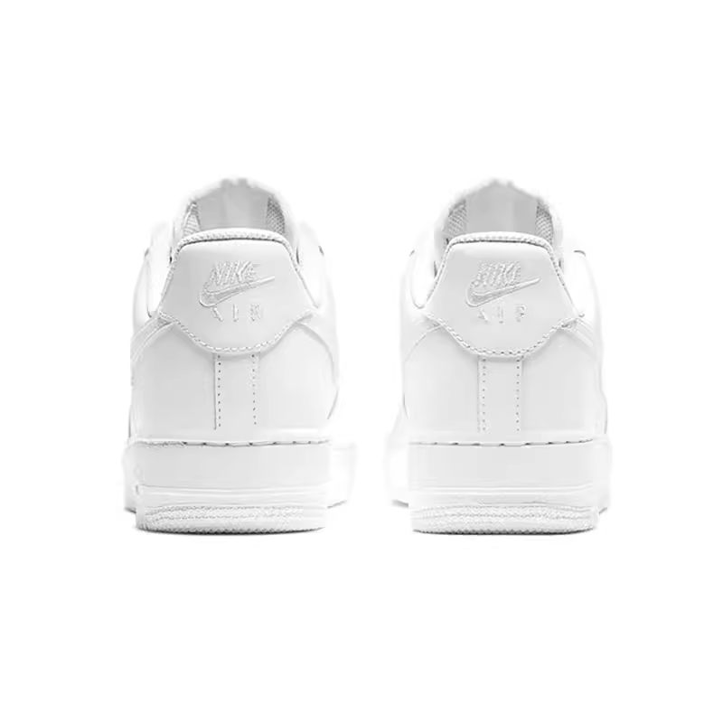 啵波体育 Nike Air Force 1 Low AF1纯白低帮休闲板鞋 DD8959-100 - 图2