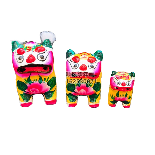 Weifang Gaomi clay plastic clay tiger clay called tiger specialty handicraft souvenir gift wedding souvenir meeting souvenir