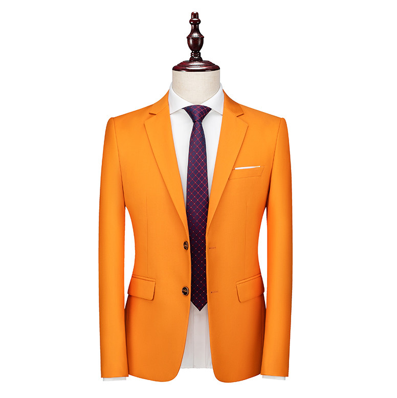 大红色西装男大码修身单西外套韩版双扣商务休闲表演主持人服装,淘宝优惠券,粉丝福利购,淘宝优惠卷