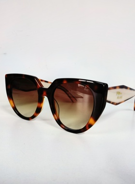 复古猫眼墨镜女高级感小框太阳镜