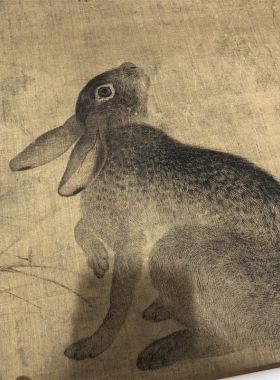 宋画工笔花鸟走兽国画高清装饰画