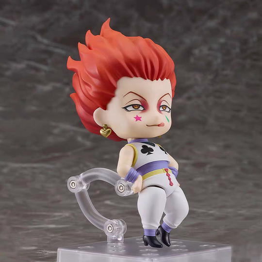 Domestic full-time hunter figure Hisoka Nendoroid Q version desktop doll anime peripheral model ornament gift