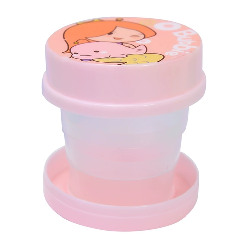 Туристическая телескопическая чашка Портативная мини -банка выдвижная складная чашка на открытом воздухе.