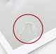 Integrated silicone nose pad super soft nose pad u type abba