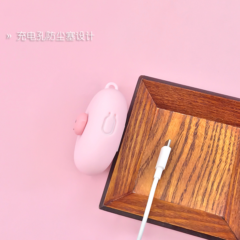 可爱桃子适用OPPO Enco Air2i蓝牙耳机保护套encox2耳机壳free2i充电盒壳防摔air2 pro硅胶套EncoFree3耳机壳 - 图3