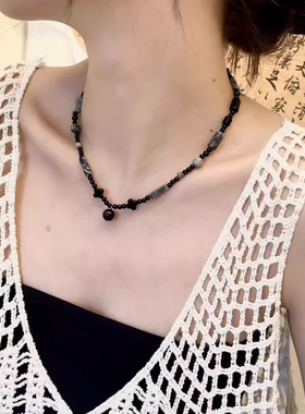 新中式水墨风串珠项链
