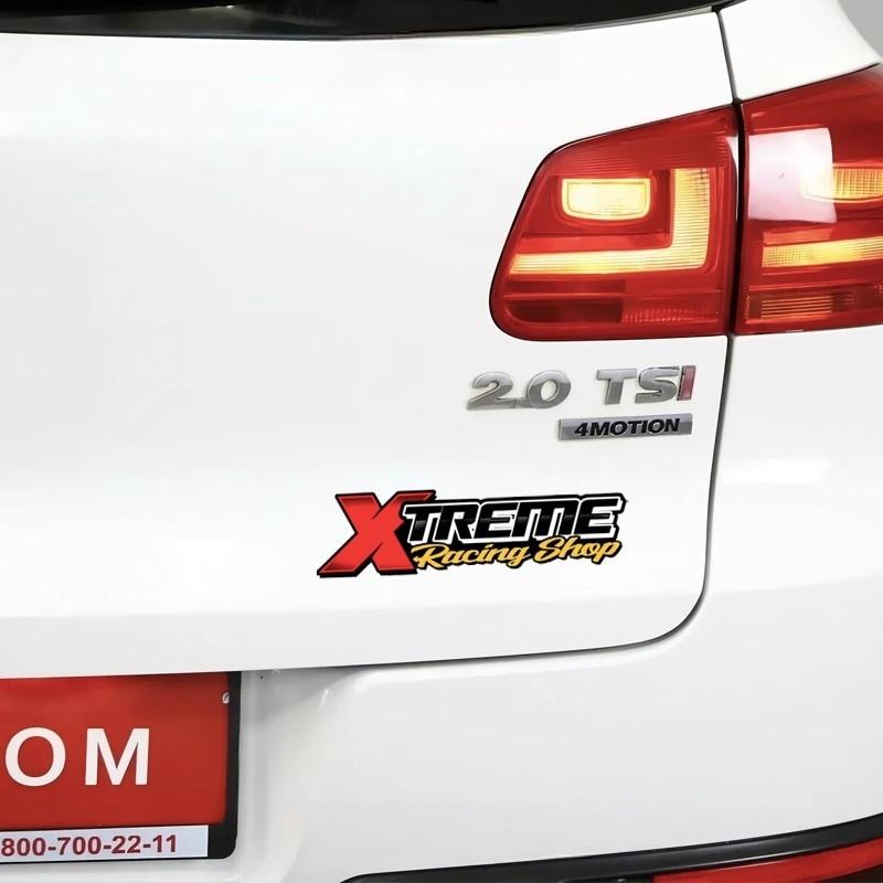 个性创意潮牌Xtreme Racing Shop赛车汽车贴纸电动车机车身装饰贴 - 图0