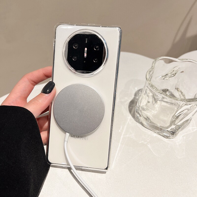 适用华为matex6手机壳新款透明mate折叠屏x6带磁吸充电X5全包超薄x3防摔matx简约男款MATEX女生硬壳mtx6外壳M,淘宝优惠券,粉丝福利购,淘宝优惠卷