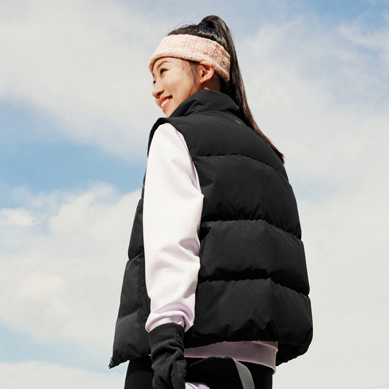 商场同款|乔丹女款羽绒马甲女背心外套2025冬季保暖运动马夹衣服
