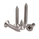 M2M3M4M5M6M8*5-150mm 304 stainless steel cross countersunk head self-tapping screw flat head lengthened wood screw