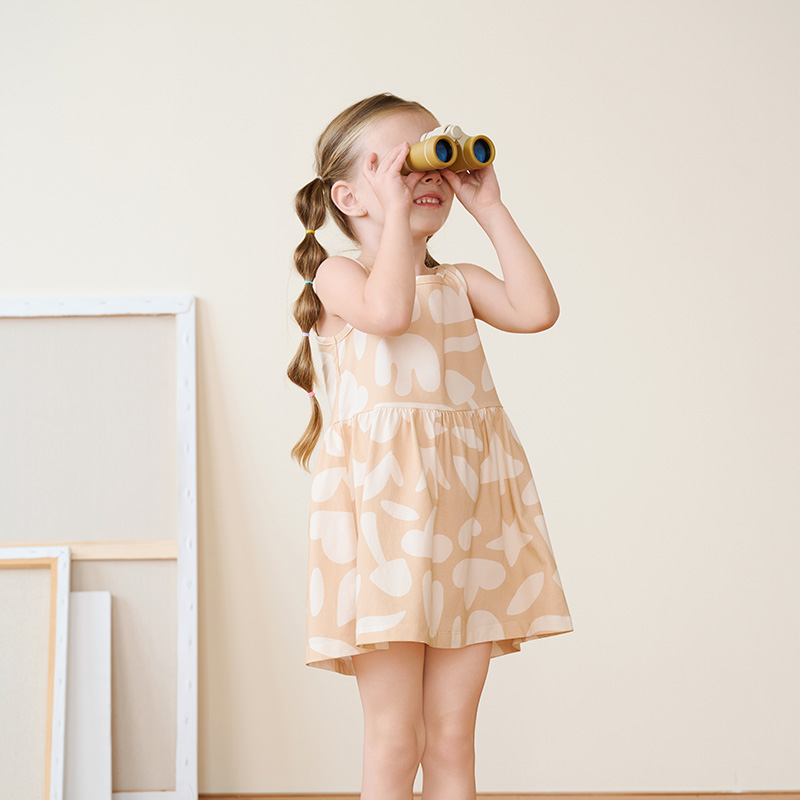 Nest Designs PR小云朵女童背心连衣裙裙子北欧吊带裙夏装童装 - 图1