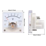 14-летний магазин более 20 цветовых инструментов указатель указатель DC Current Meters 91C4-1A 2A 3A5A500MA
