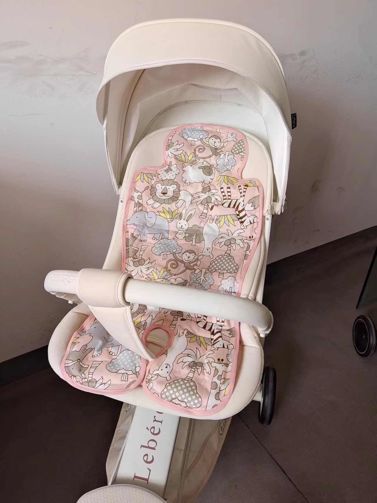 婴儿车凉席冰宝宝推车安全座椅凉席儿童餐椅冰珠凉夏季通用-图2