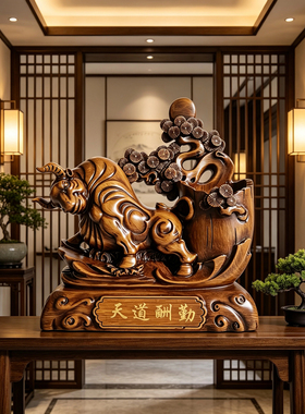 马到成功一帆风顺笔筒摆件送礼品