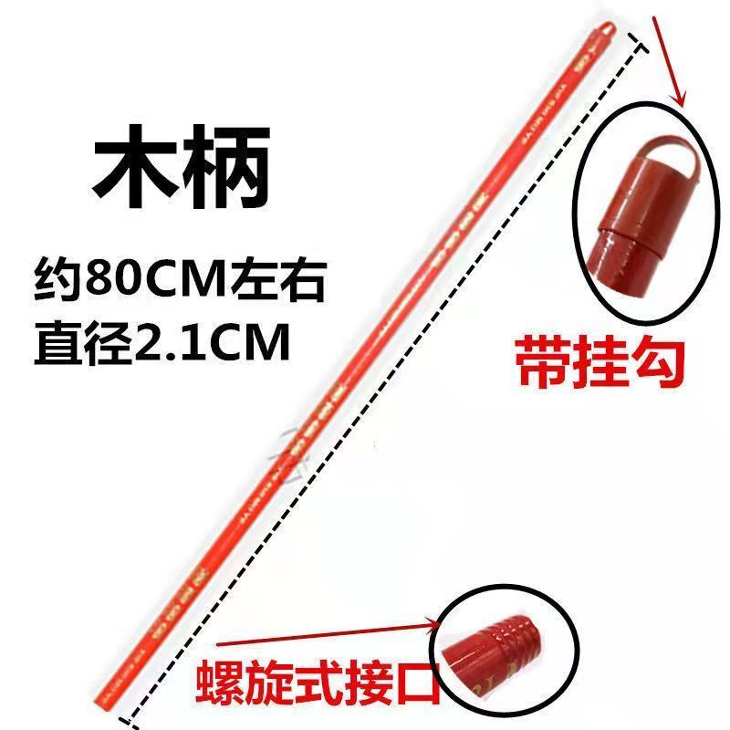 扫把簸箕五排硬毛塑料优质扫把家用环卫扫帚扫地苕帚扫把单个 - 图0