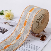 Wide 9cm curtains lace accessories jacquard webbing with vertical splicing accessories sofa cushions Pillow Beds Flag table Flag 9R81