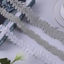 Curtain Lace Webbing Decoration Splicing Lace High Fine Water Soluble Stick Side Table Side Cushion Trim Side Window Veil M-38