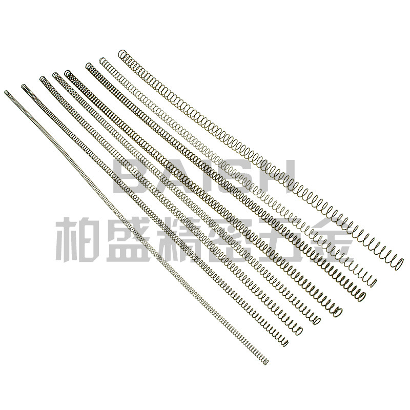 模具线性弹簧圆线簧压簧6/8/10线径0.5/0.6/0.8/1/1.2/1.5长300mm_虎窝淘