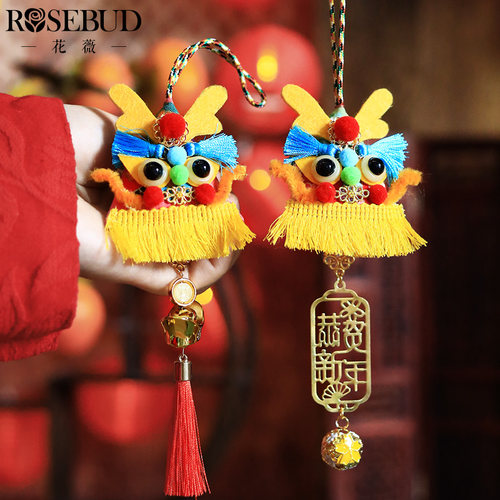 新年春节生肖龙香包香囊挂件新年礼物商场物业装饰活动赠品 - 图0