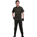 Мужской летний тонкий камуфляжный хлопковый комбинезон для работы, рабочая одежда