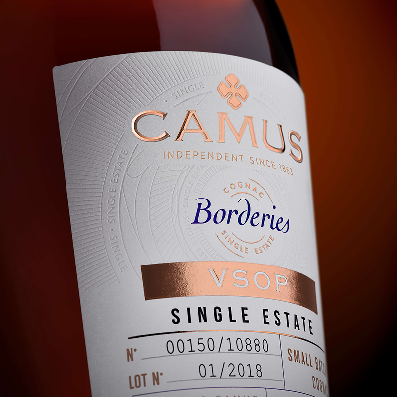 CAMUS卡慕Borderies布特妮VSOP 干邑 白兰地1L 进口洋酒 - 图1