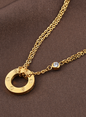 穗爵钛钢钛钢十字链通用