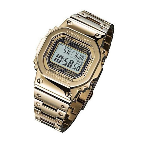 CASIO卡西欧G-SHOCK复古电波金属方块GMW-B5000D-1 B5000GD-1/9A - 图3