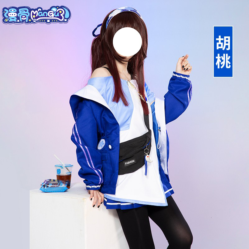 【清仓】漫骨原神cos服罗森联动胡桃宵宫全套套装动漫游戏服装女-图0