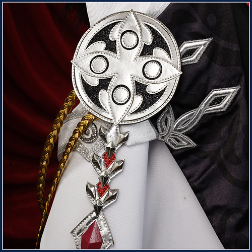 漫骨 原神cos服公子达达利亚cos愚人众执行官cosplay游戏服装男 - 图2