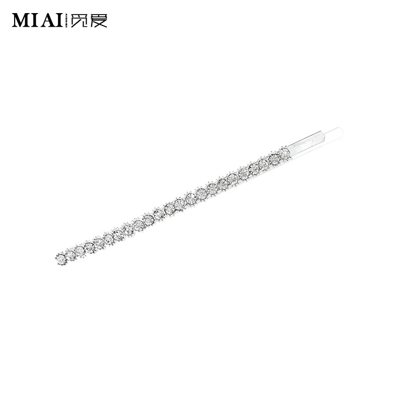 金智妮lisa同款一字夹子少女边夹 觅爱发饰