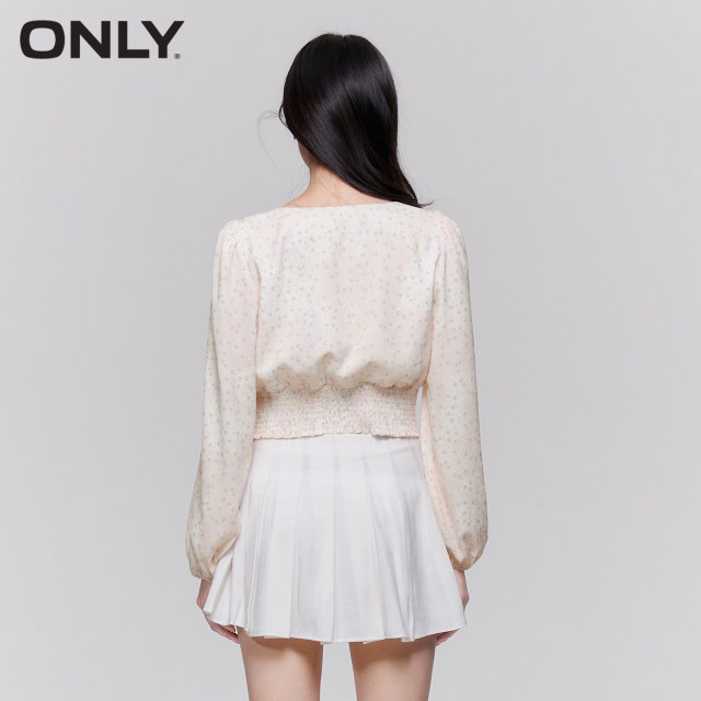 ເສື້ອ chiffon ສັ້ນ ພຽງ ແຕ່ ເສື້ອ chiffon Lingzhi ເປີດ