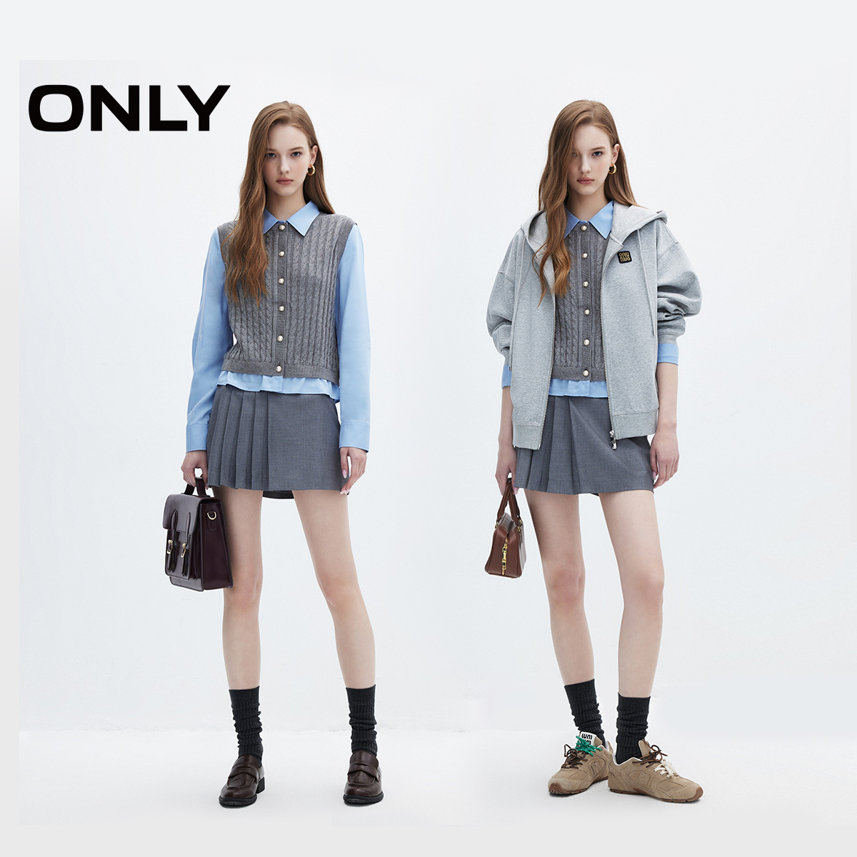 ONLY莱赛尔气质正肩长