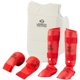 LEISKON karate protective gear, chest guard, hand guard and leg guard
