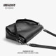 Men's trendy commuter crossbody bag, high-end messenger bag
