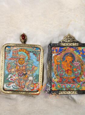 随身纯手绘微唐彩唐财宝