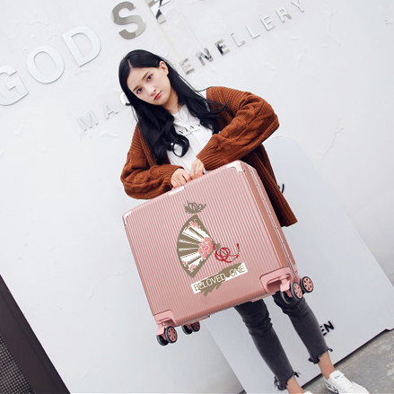 国潮1618登机箱包男女小型密码箱包 耐宾箱包旅行箱